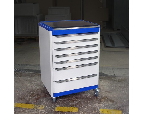 Тумба инструментальная напольная с выдвижными ящиками WS.31.6050.090-710