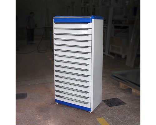 Тумба инструментальная напольная с выдвижными ящиками WS.31.6050.090-710